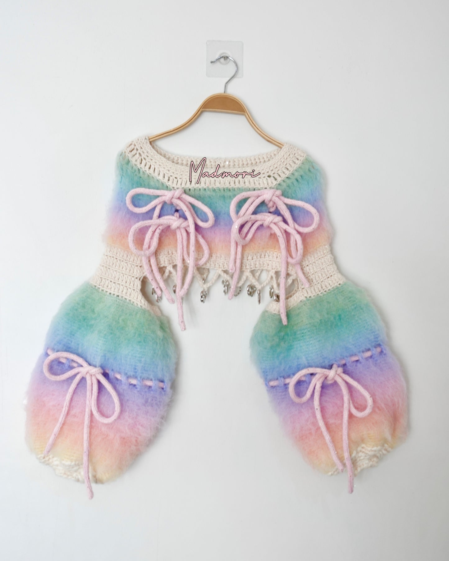 Madmori Ballet Ribbon Sleeves「Rainbow color」