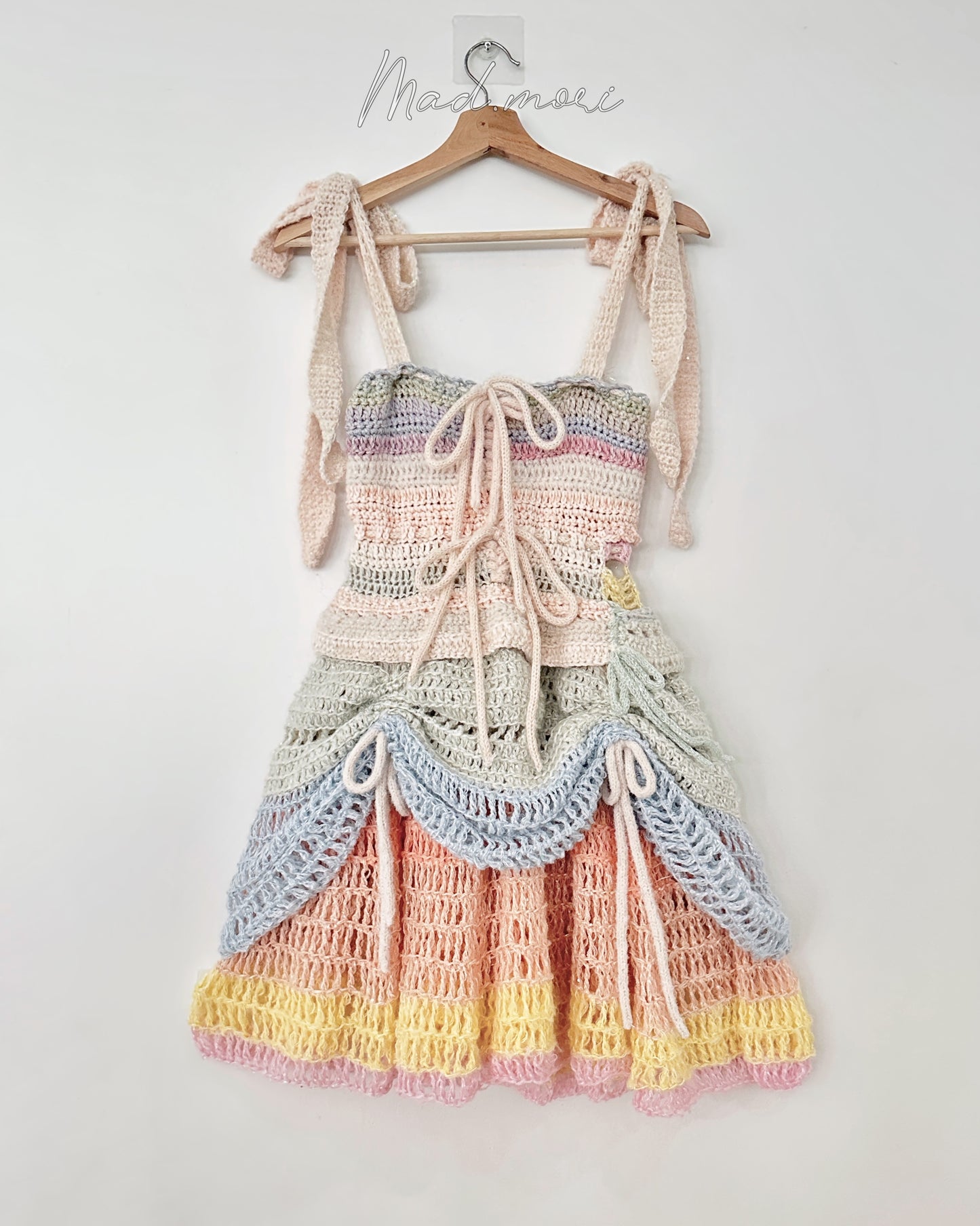 Fairy Layered Dress 「 Rainbow color」