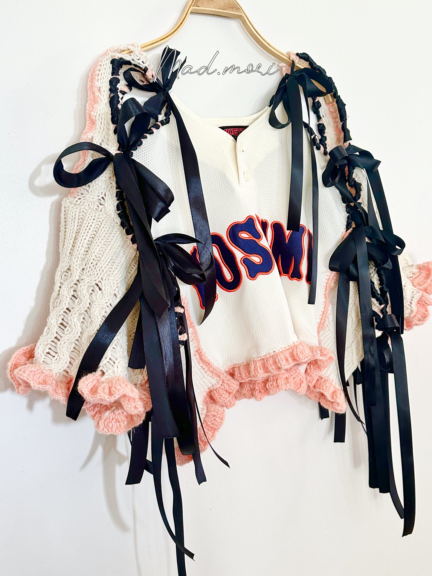 Mad.mori x Up cycled「YOSHIMI crochet ribbon」