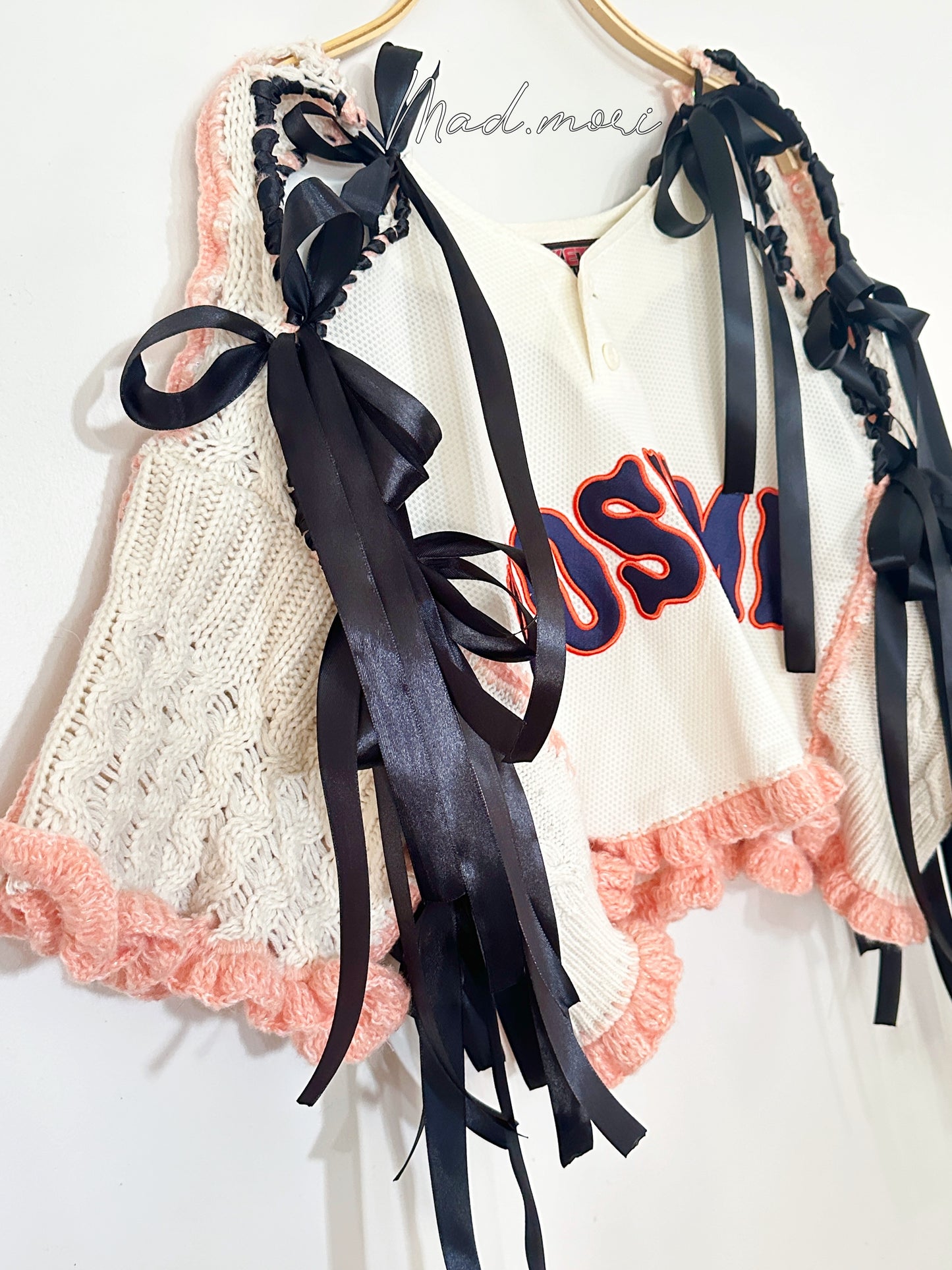 Mad.mori x Up cycled「YOSHIMI crochet ribbon」