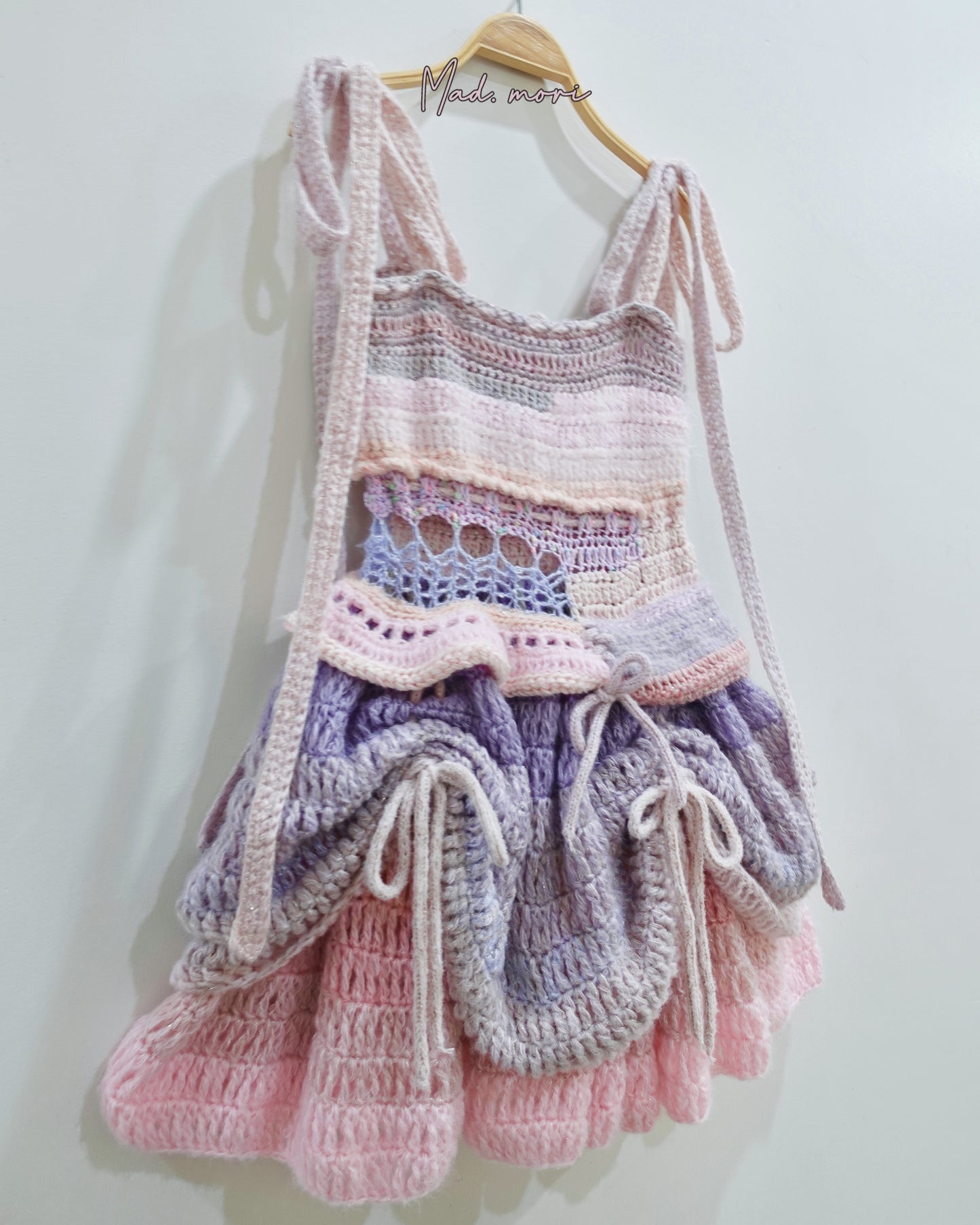 Fairy Layered Dress「Pastel purple/pink color」