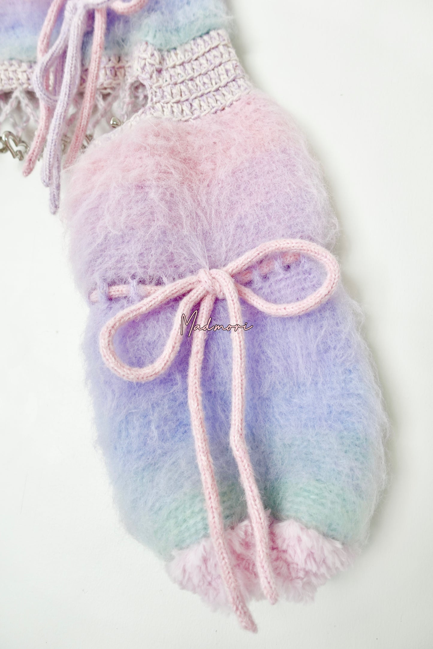 Madmori Ballet Ribbon Sleeves「Unicorn color」limited color ﾟ.*･