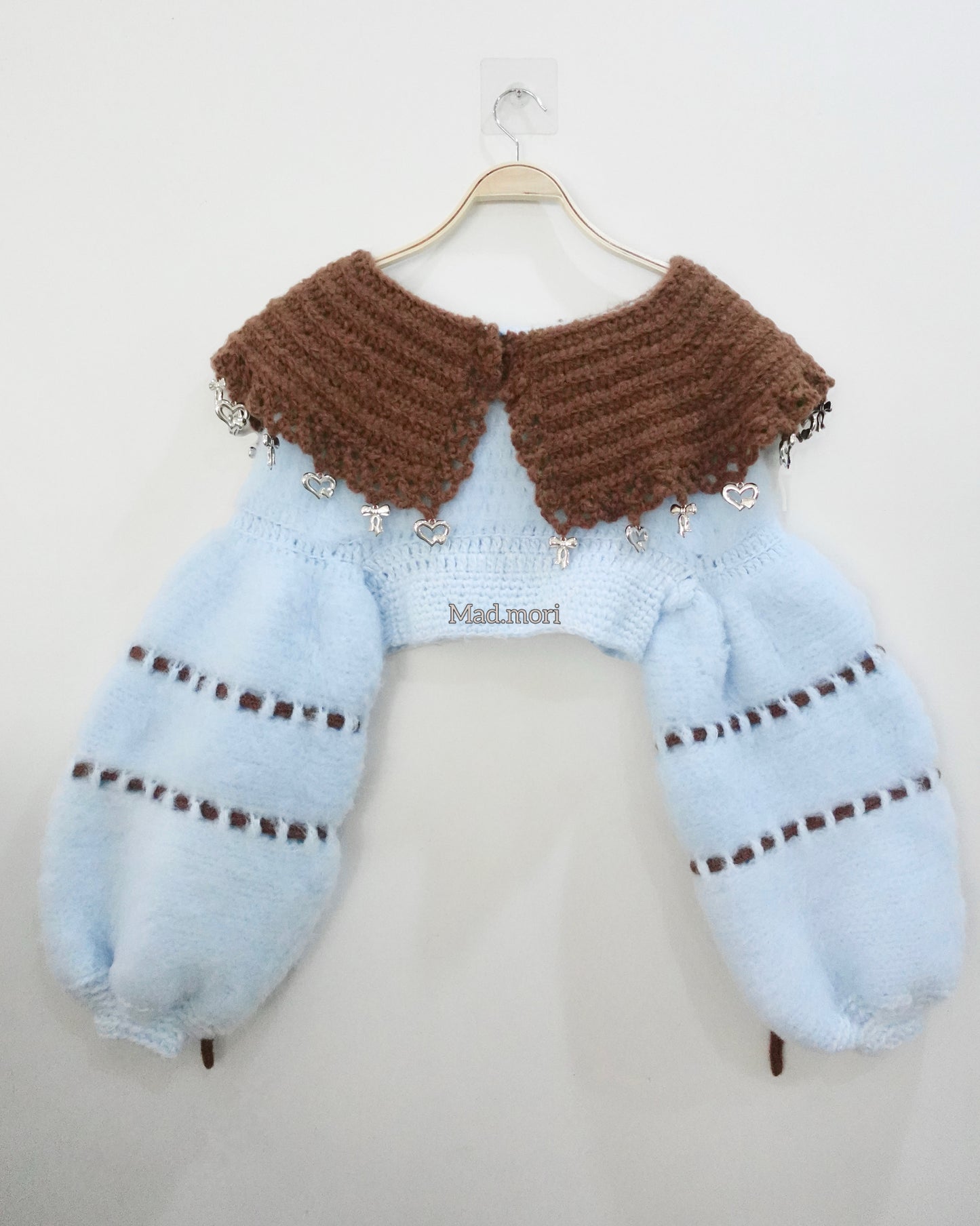 𖧷Ballet Swanlake Collar Top 𖧷 「Toffee Cloud color」