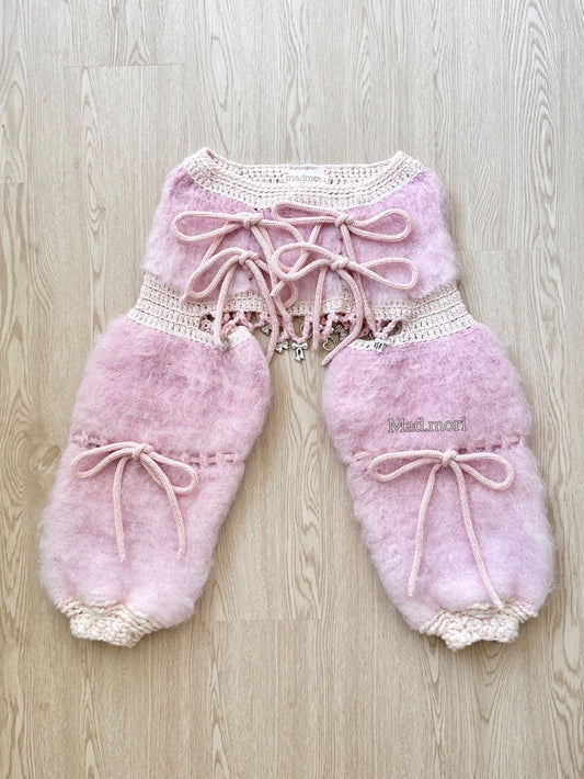 Madmori Ballet Ribbon Sleeves「Sakura color」