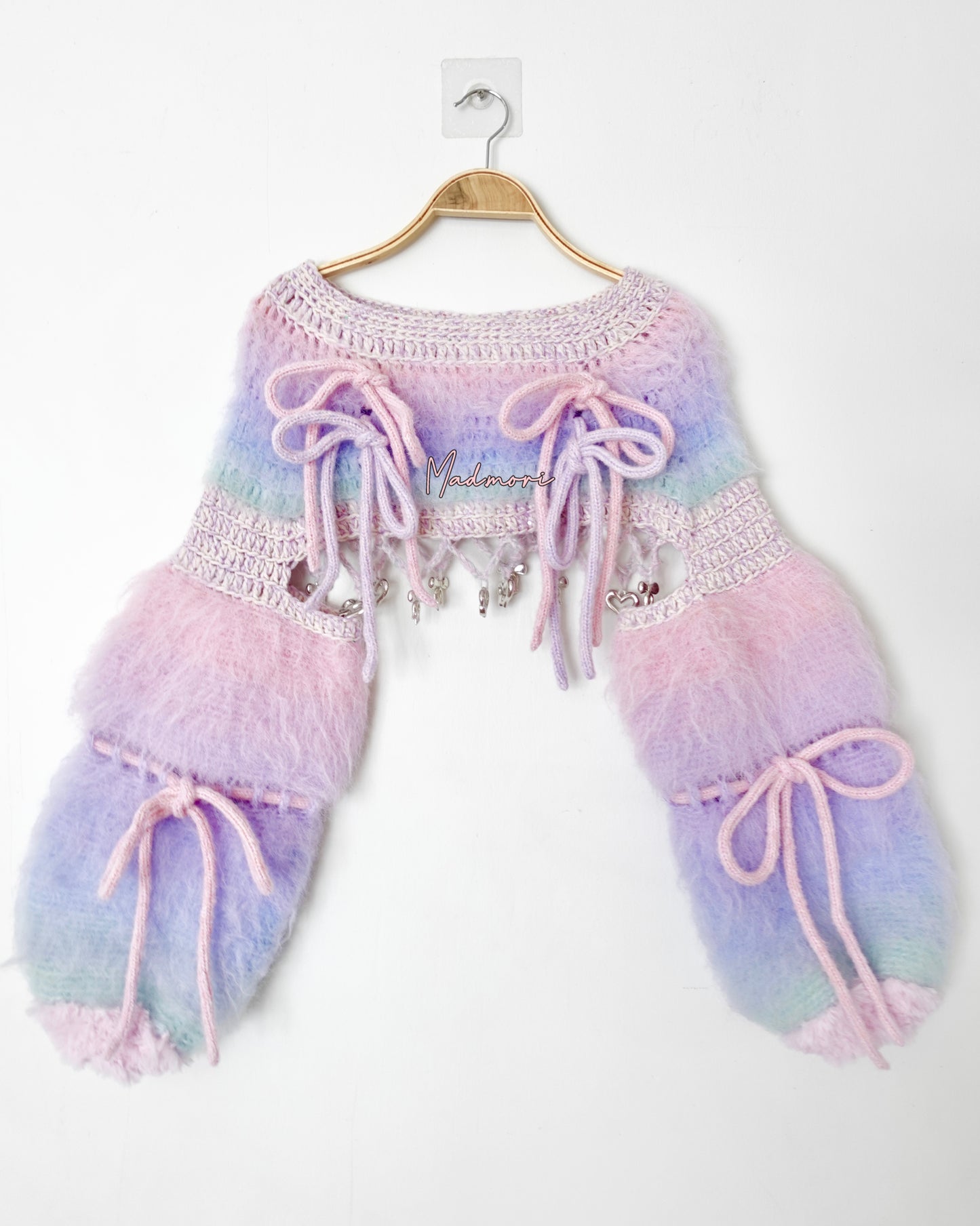 Madmori Ballet Ribbon Sleeves「Unicorn color」limited color ﾟ.*･