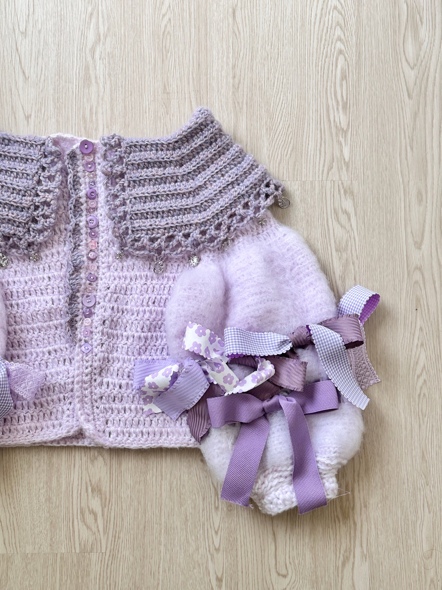 Lunar Peterpan Top「Lavender Aura」👾⋆˚☆˖°👾(ᓀ‸ᓂ)