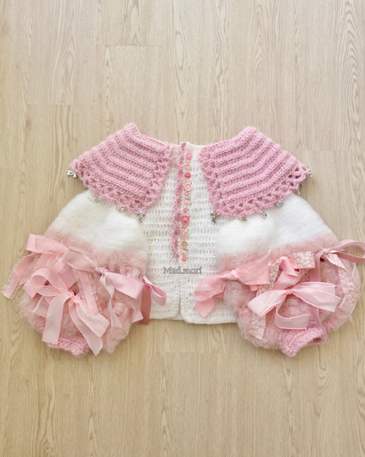 Lunar Peterpan Top「Strawberry Milk pink」໒꒰ྀི˶˃ᆺ˂˶ ꒱ྀིა🐰ྀི
