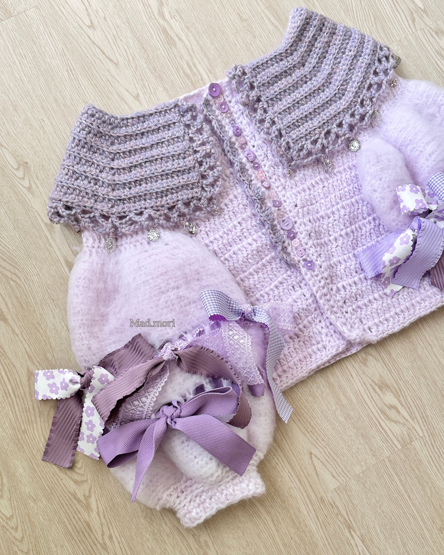 Lunar Peterpan Top「Lavender Aura」👾⋆˚☆˖°👾(ᓀ‸ᓂ)