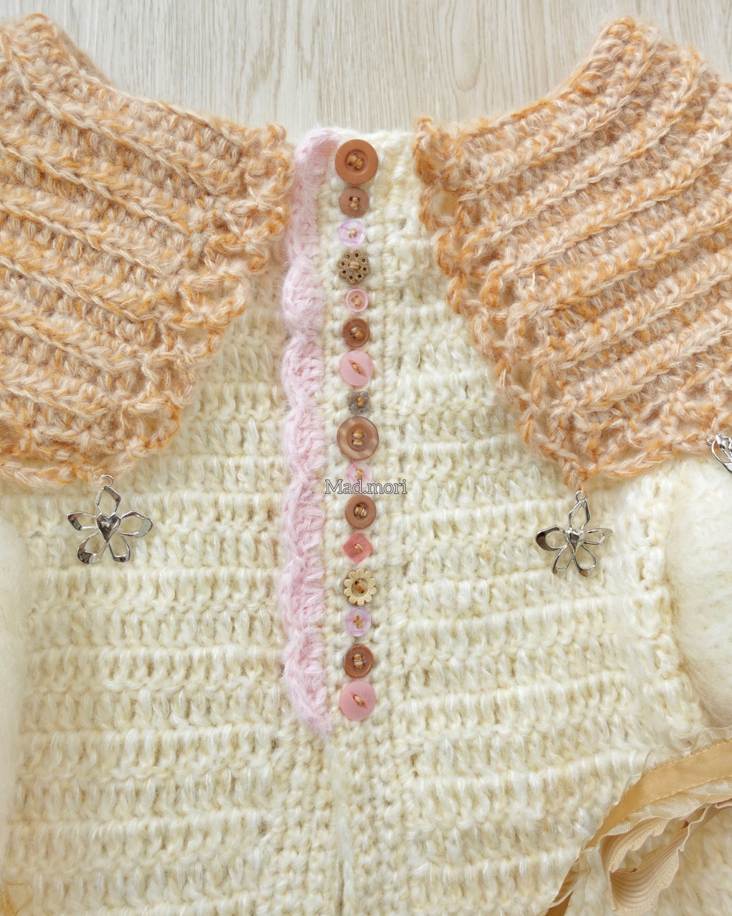 Lunar Peterpan Top「Honey Bear Blush」୧ ‧₊˚ 🍮 ⋅ ☆✩₊˚.⋆☾⋆⁺₊✧