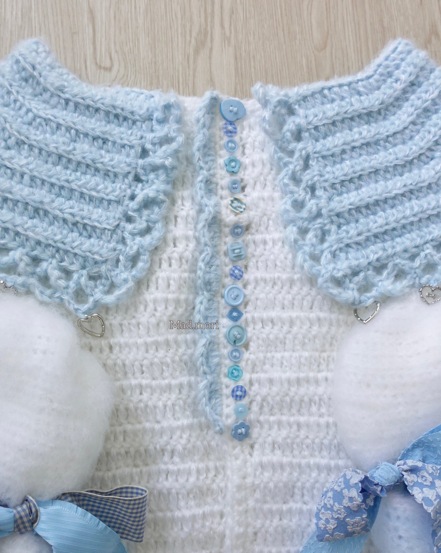 Lunar Peterpan Top「Baby Clound Blue」૮꒰ ˶• ༝ •˶꒱ა ♡🫧𓇼𓏲*ੈ✩‧₊˚🎐