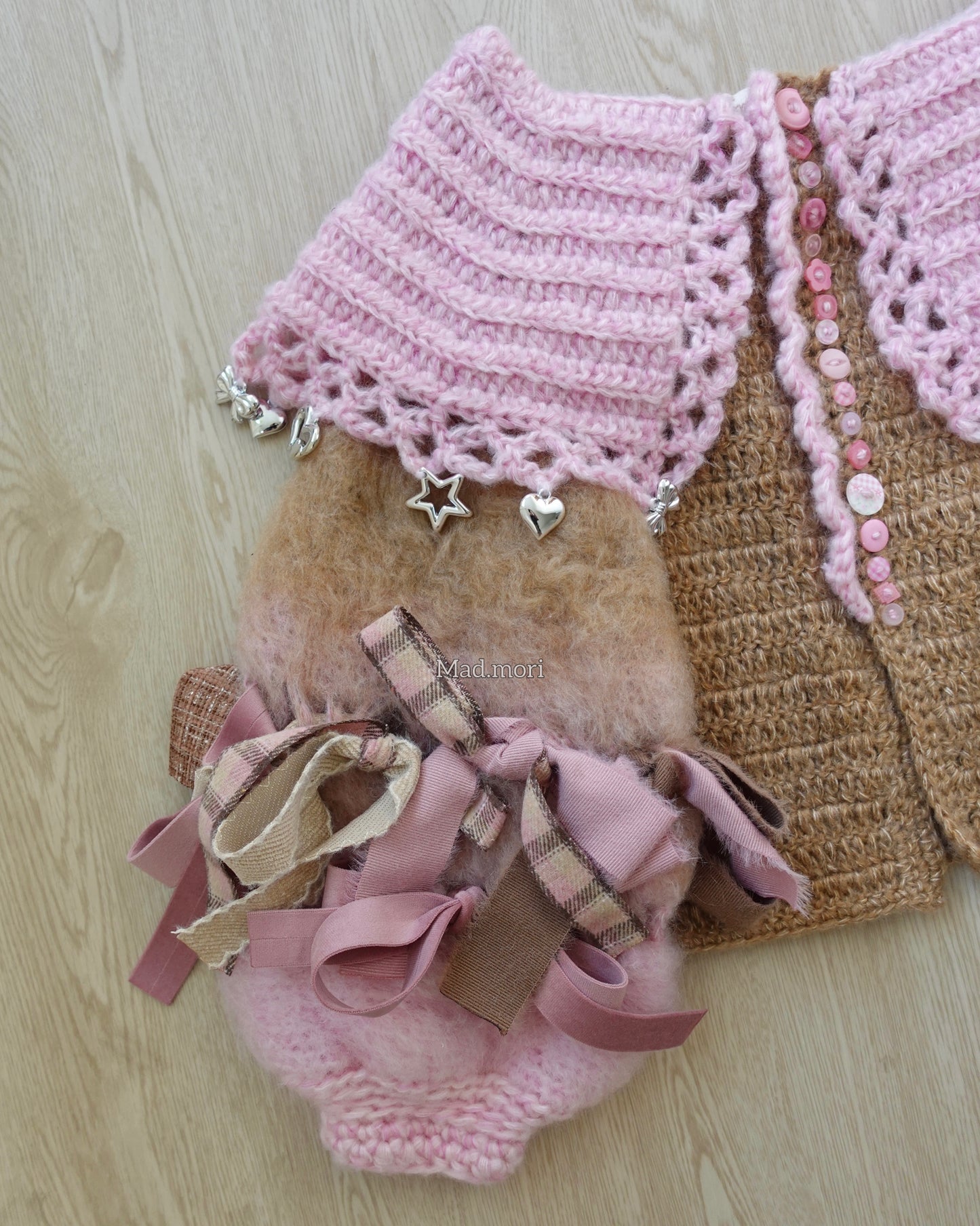 Lunar Peterpan Top「Aloha Pinky」🌸"⡞⠳⣄⣀⣠⠞✿⢷ ֹ۪💞