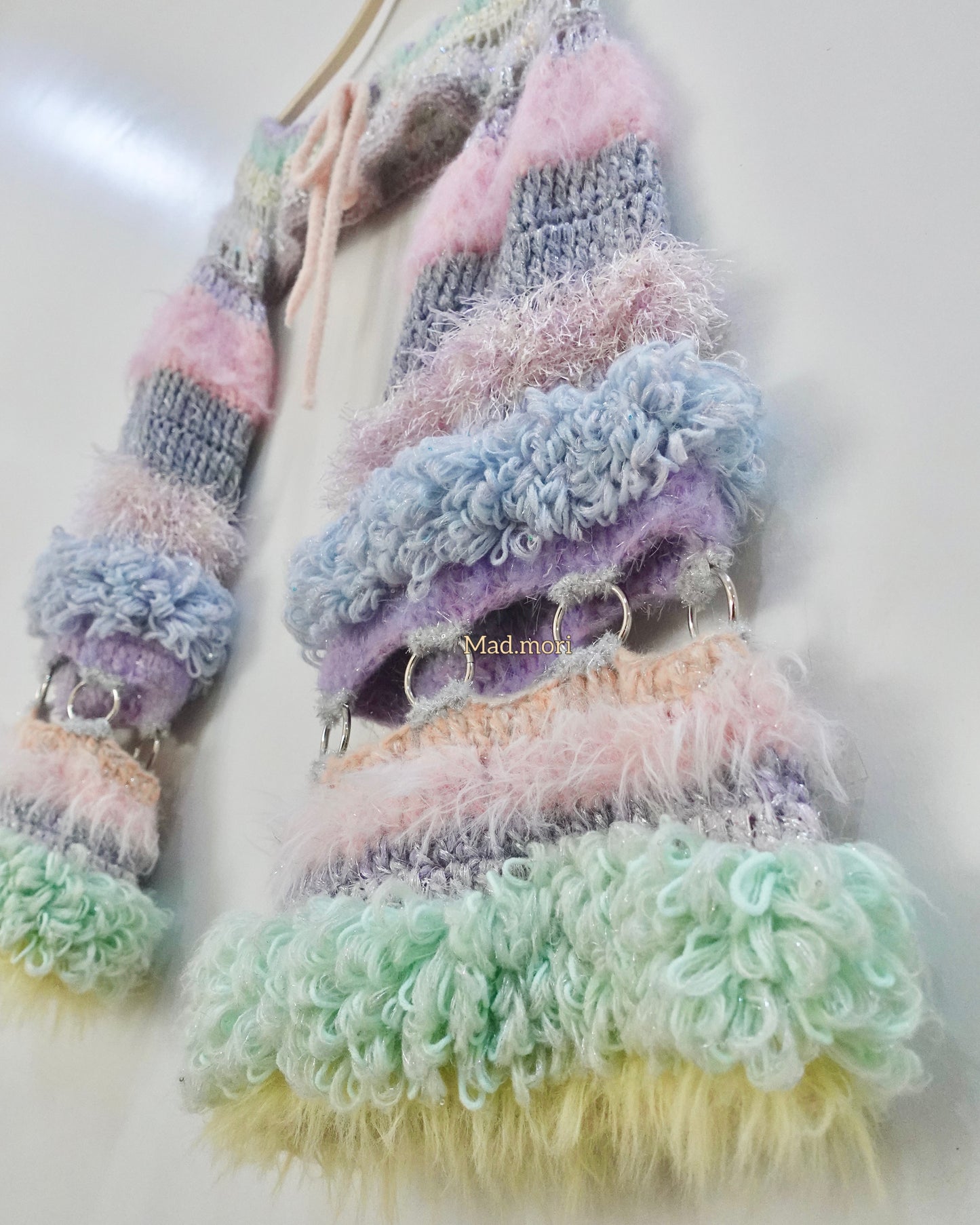 Madmori Fluffy cupcakes shrug top 「Spring color」
