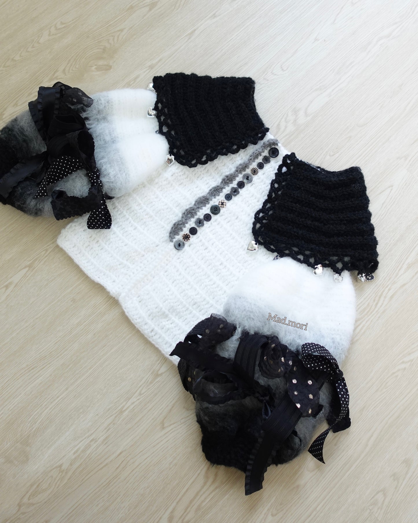 Lunar Peterpan Top「Midnight Snow」⋆˖⁺‧₊☽◯☾₊‧⁺˖⋆
