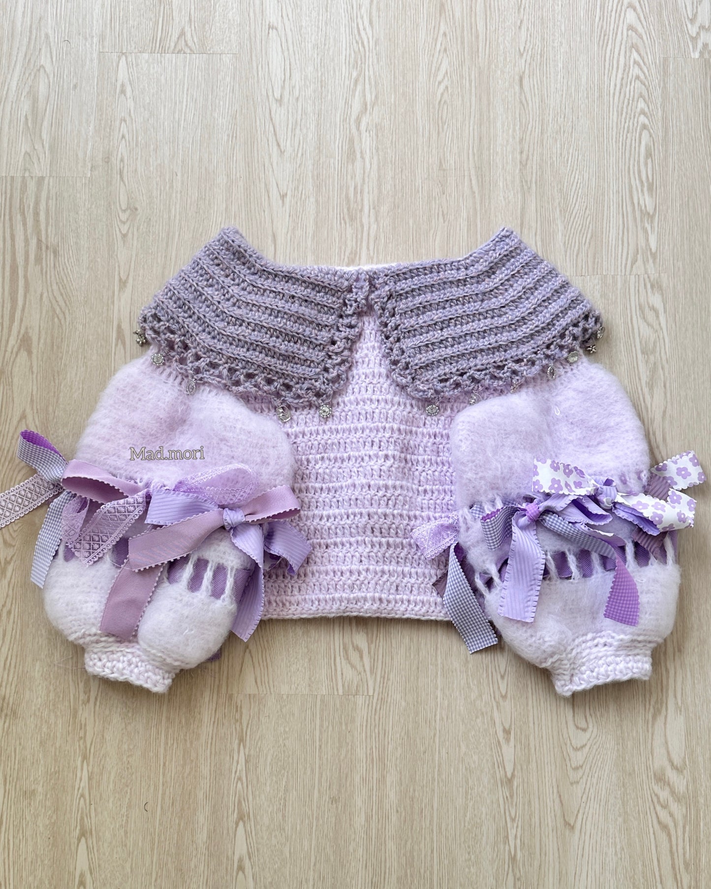 Lunar Peterpan Top「Lavender Aura」👾⋆˚☆˖°👾(ᓀ‸ᓂ)