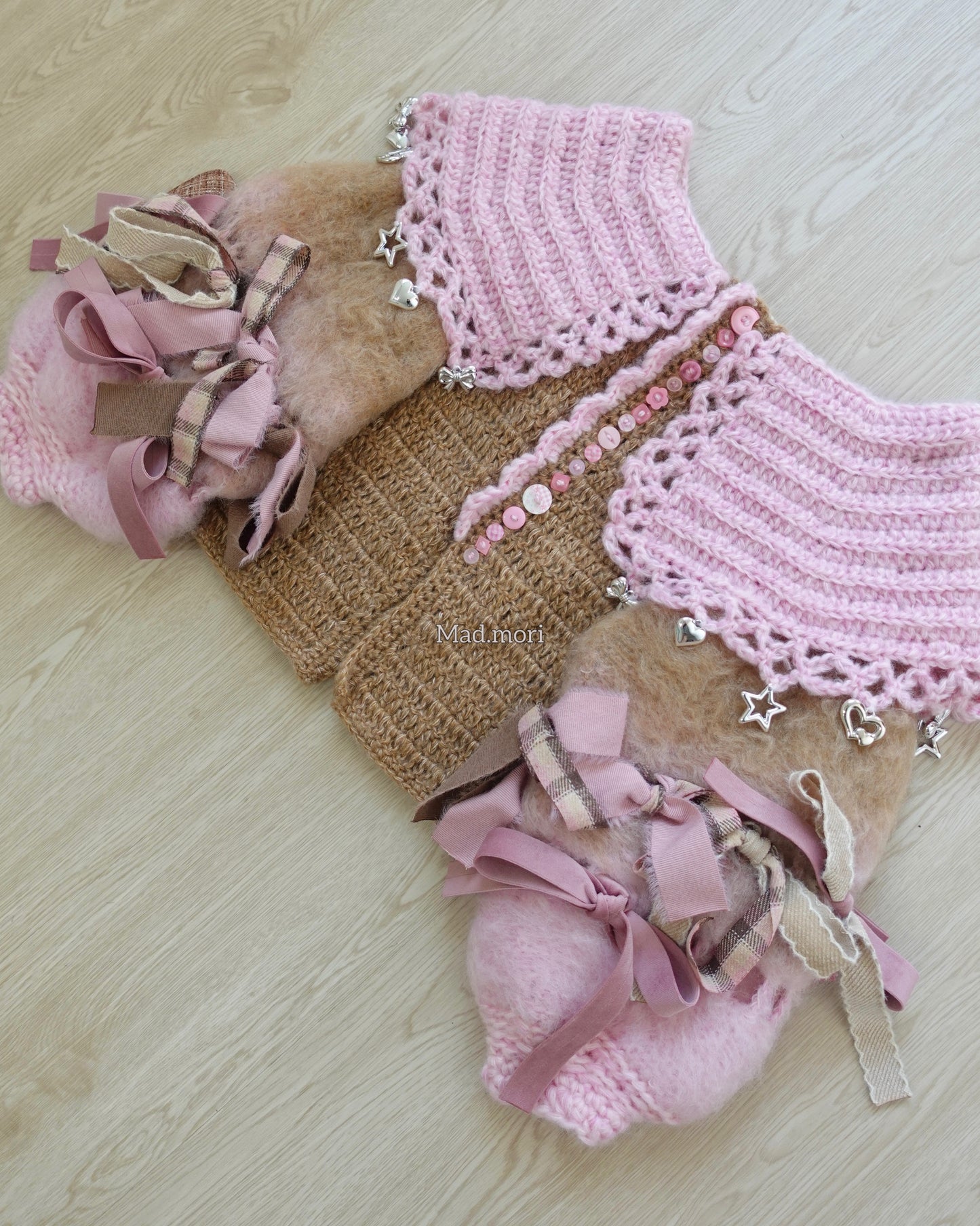 Lunar Peterpan Top「Aloha Pinky」🌸"⡞⠳⣄⣀⣠⠞✿⢷ ֹ۪💞