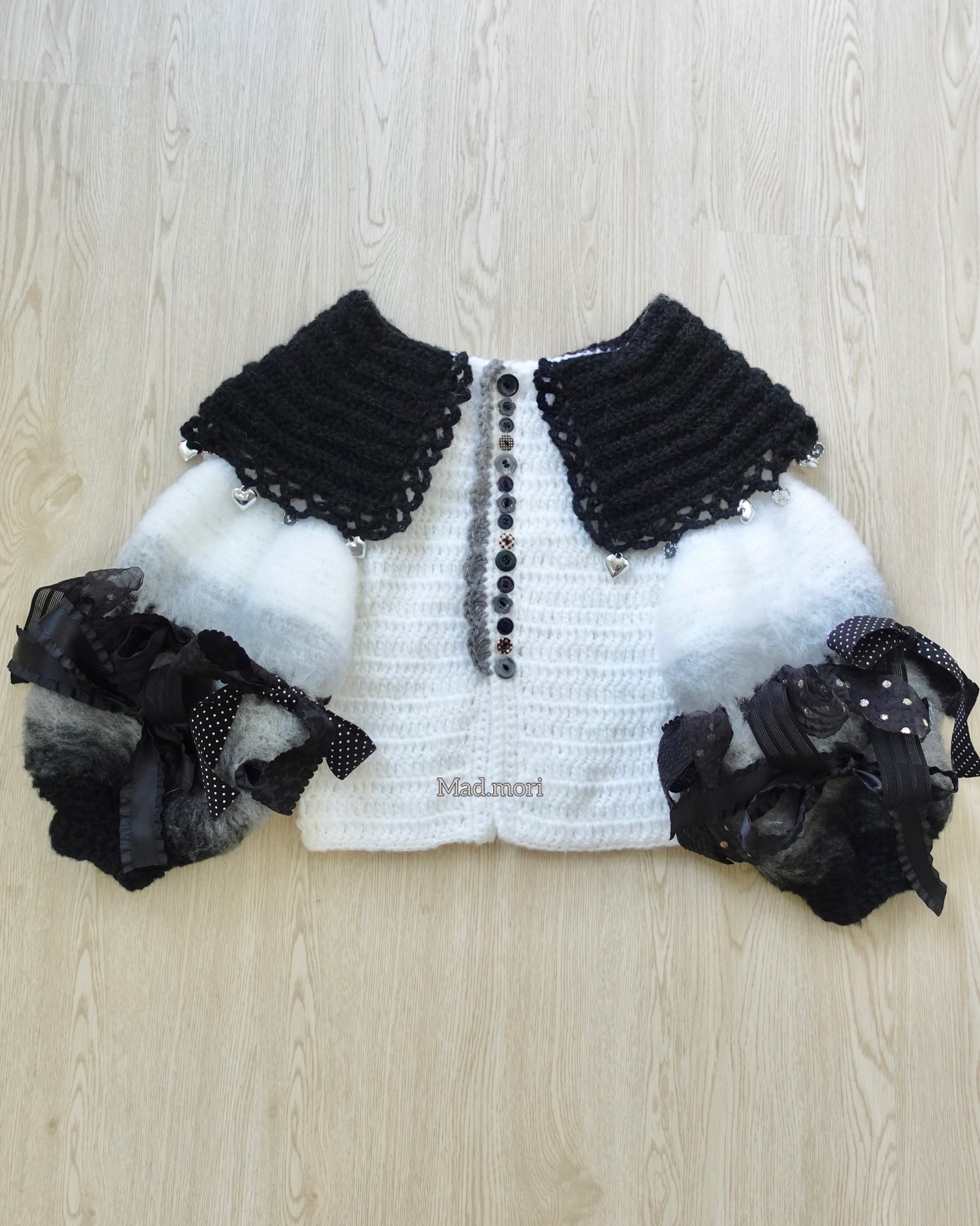 Lunar Peterpan Top「Midnight Snow」⋆˖⁺‧₊☽◯☾₊‧⁺˖⋆