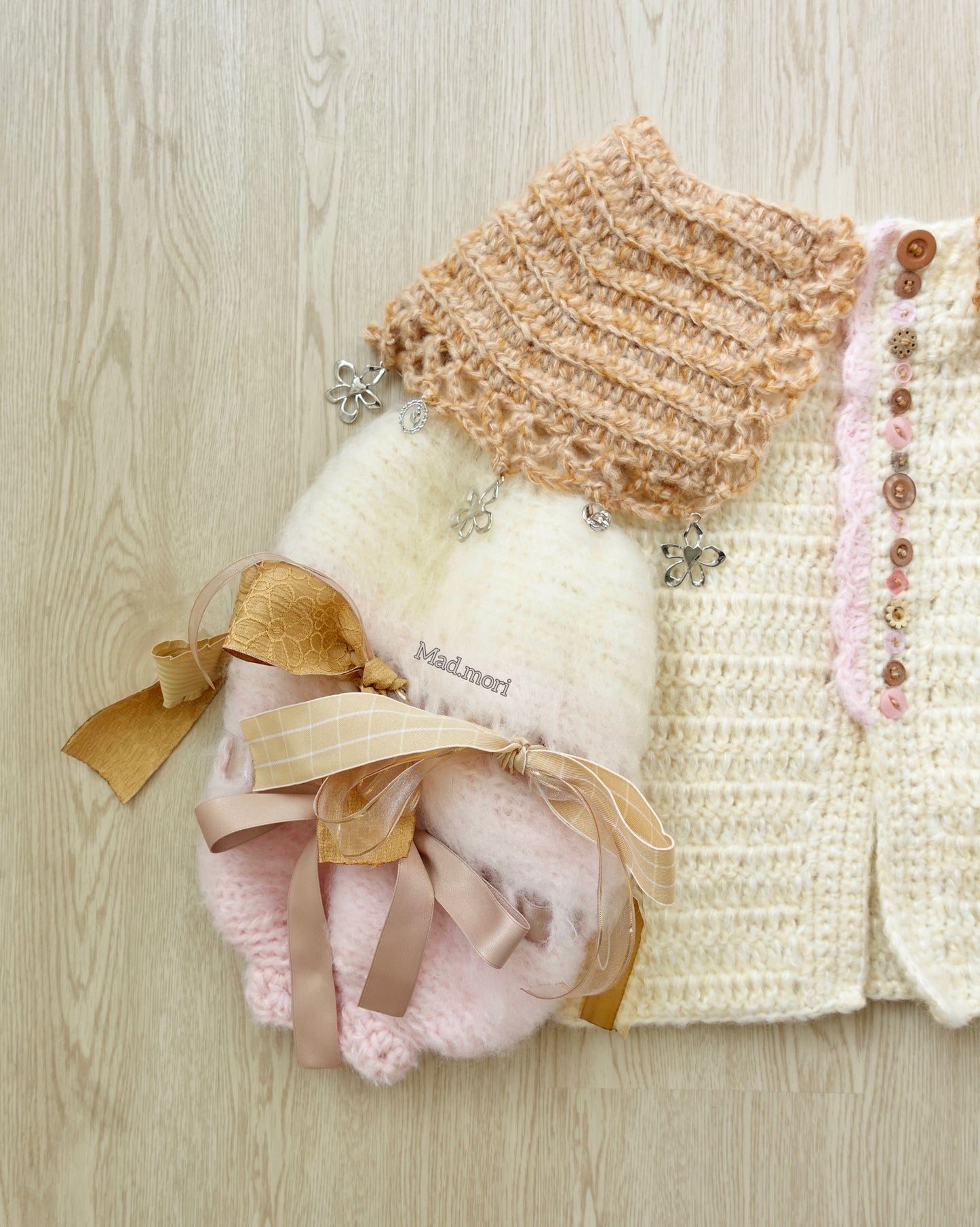 Lunar Peterpan Top「Honey Bear Blush」୧ ‧₊˚ 🍮 ⋅ ☆✩₊˚.⋆☾⋆⁺₊✧