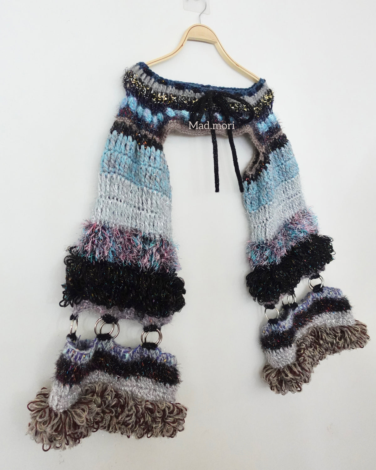 Madmori Fluffy cupcakes shrug top 「Midnight color」
