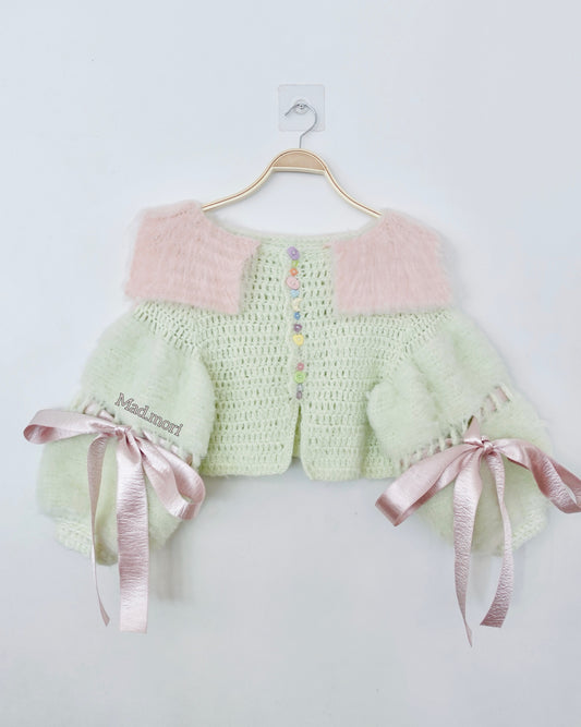 Lunar Sailor Top「Rose Mint color🌙✫・゜