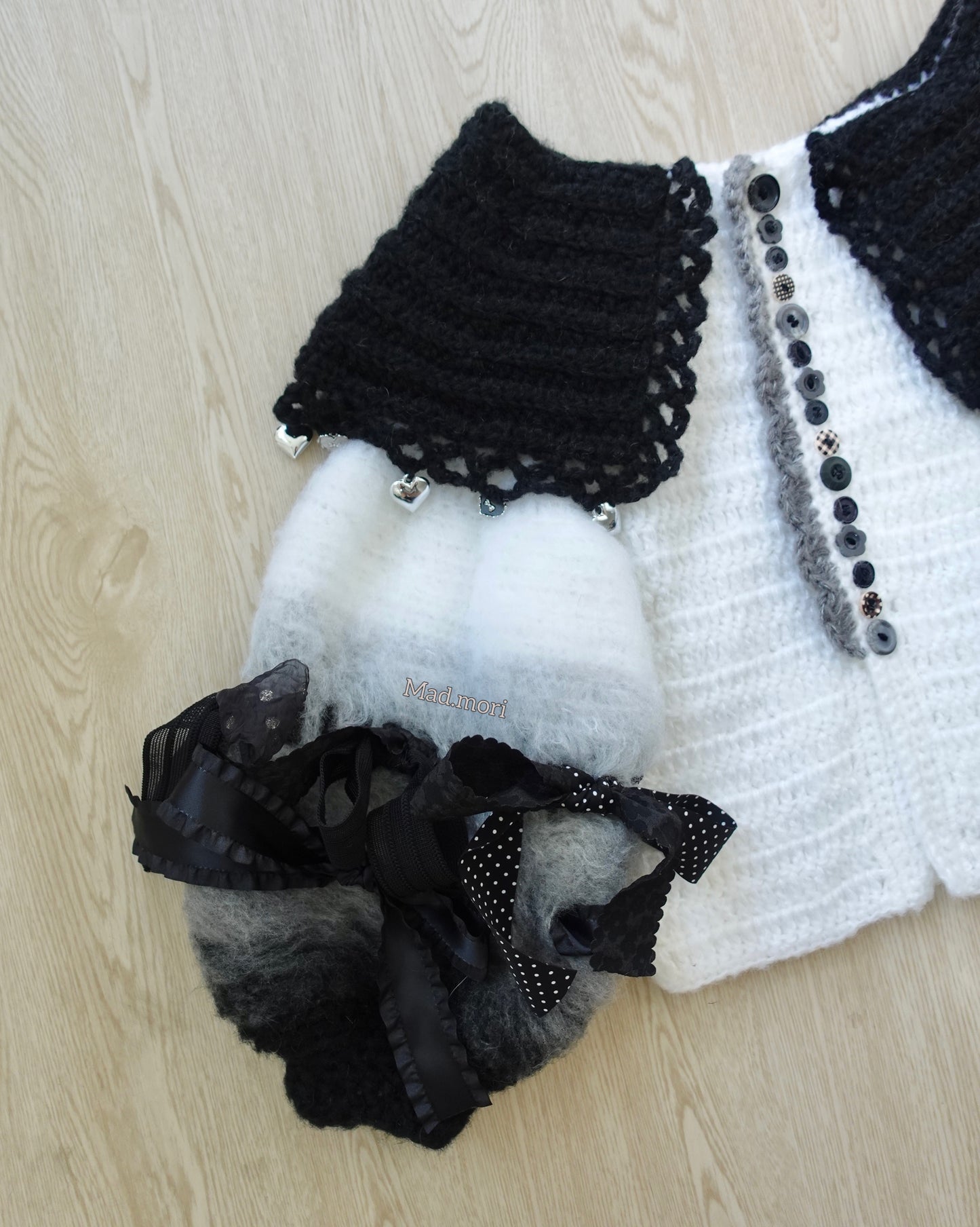 Lunar Peterpan Top「Midnight Snow」⋆˖⁺‧₊☽◯☾₊‧⁺˖⋆