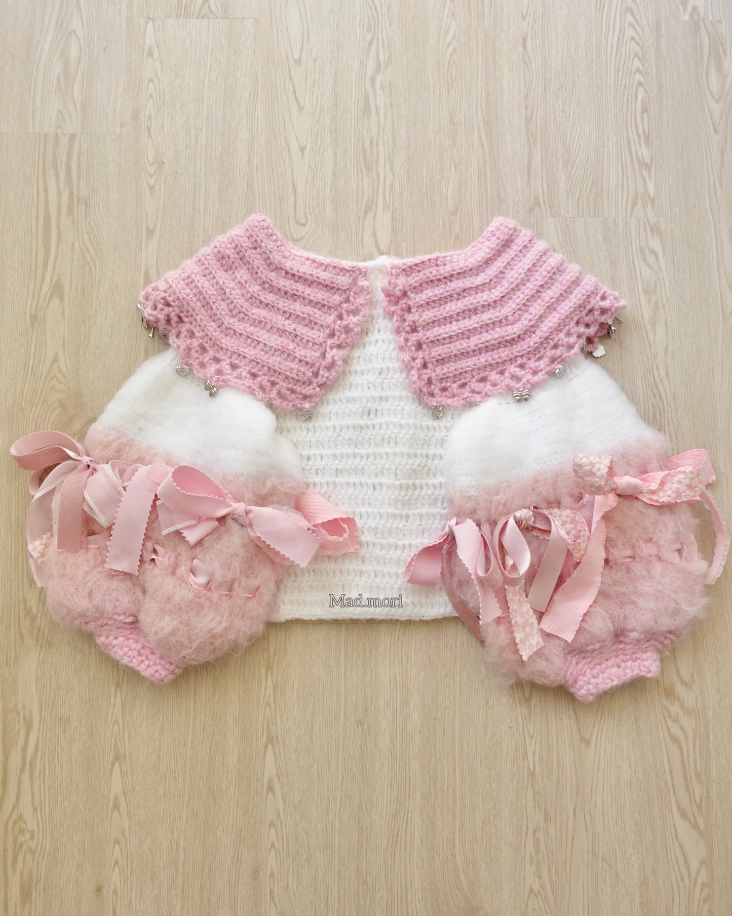 Lunar Peterpan Top「Strawberry Milk pink」໒꒰ྀི˶˃ᆺ˂˶ ꒱ྀིა🐰ྀི