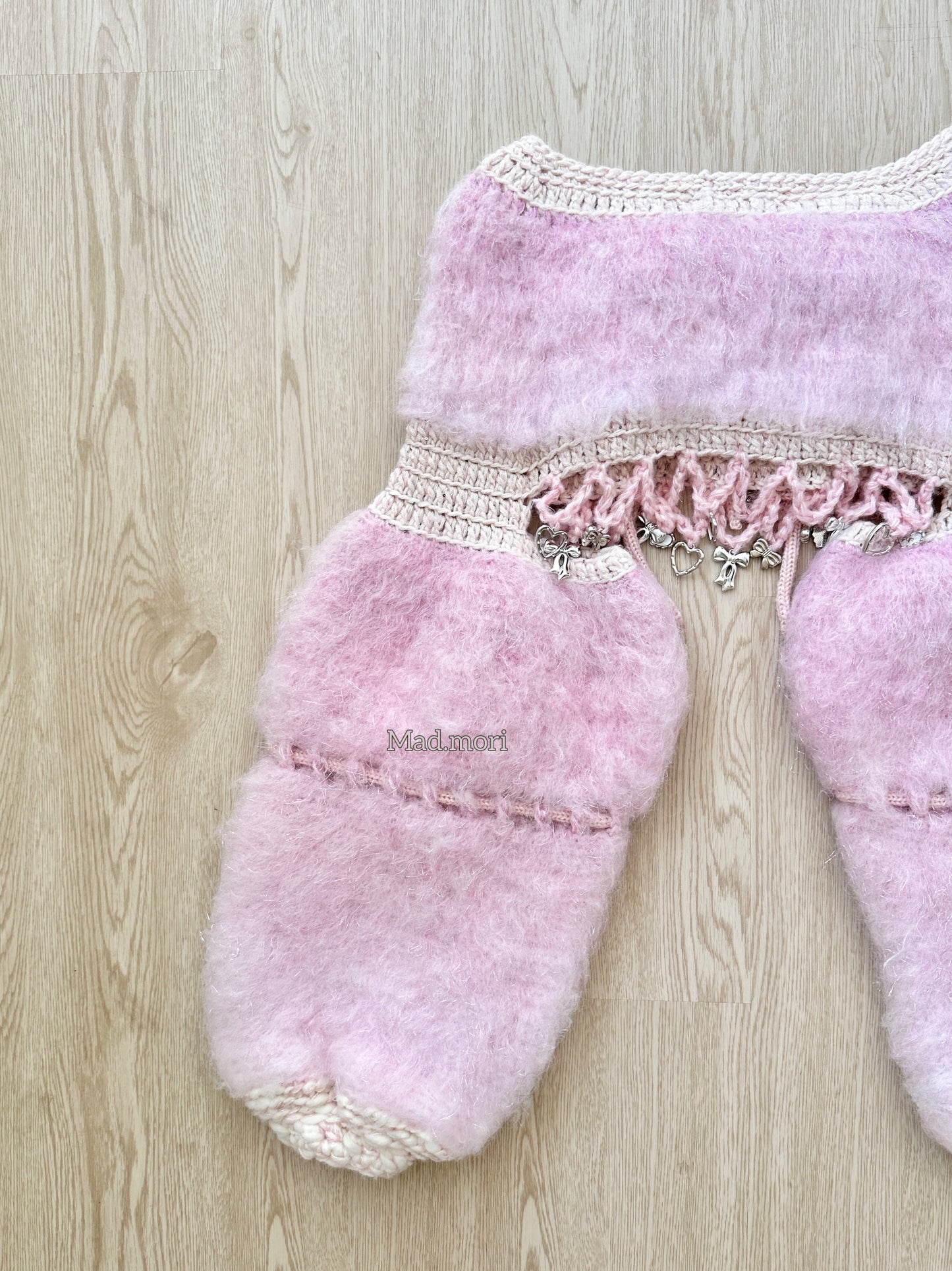 Madmori Ballet Ribbon Sleeves「Sakura color」