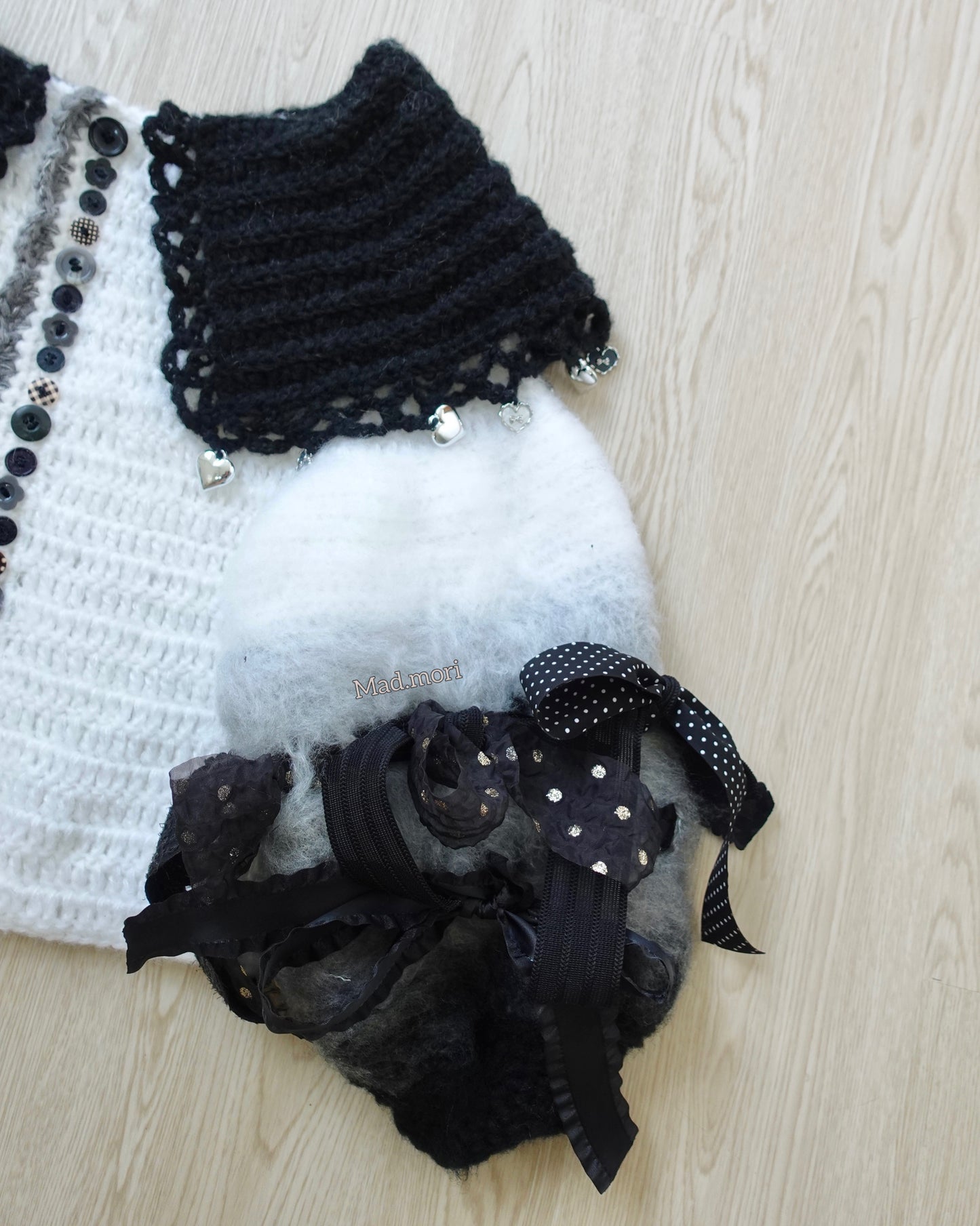 Lunar Peterpan Top「Midnight Snow」⋆˖⁺‧₊☽◯☾₊‧⁺˖⋆