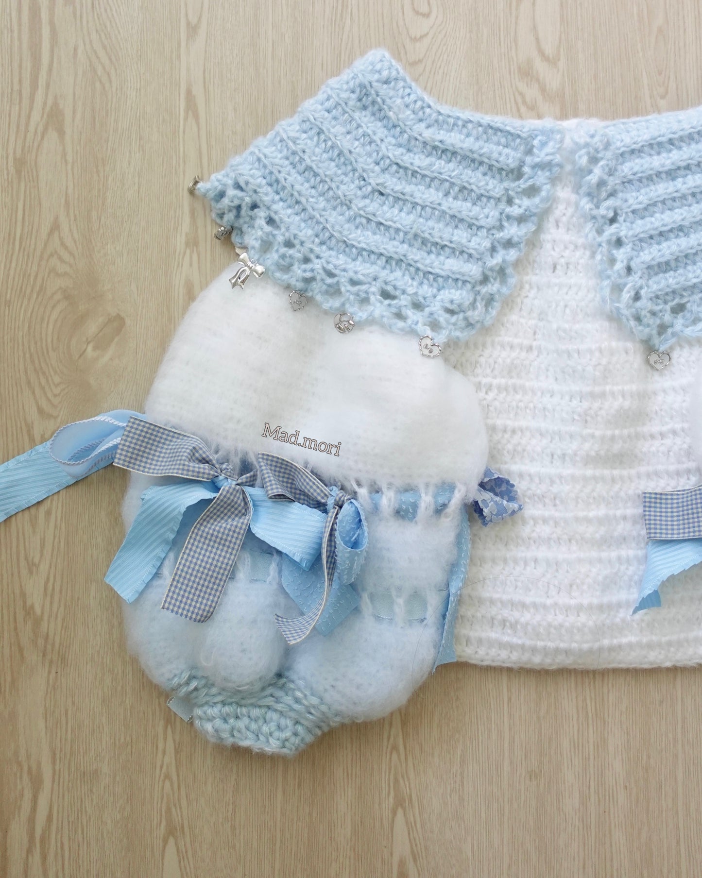 Lunar Peterpan Top「Baby Clound Blue」૮꒰ ˶• ༝ •˶꒱ა ♡🫧𓇼𓏲*ੈ✩‧₊˚🎐