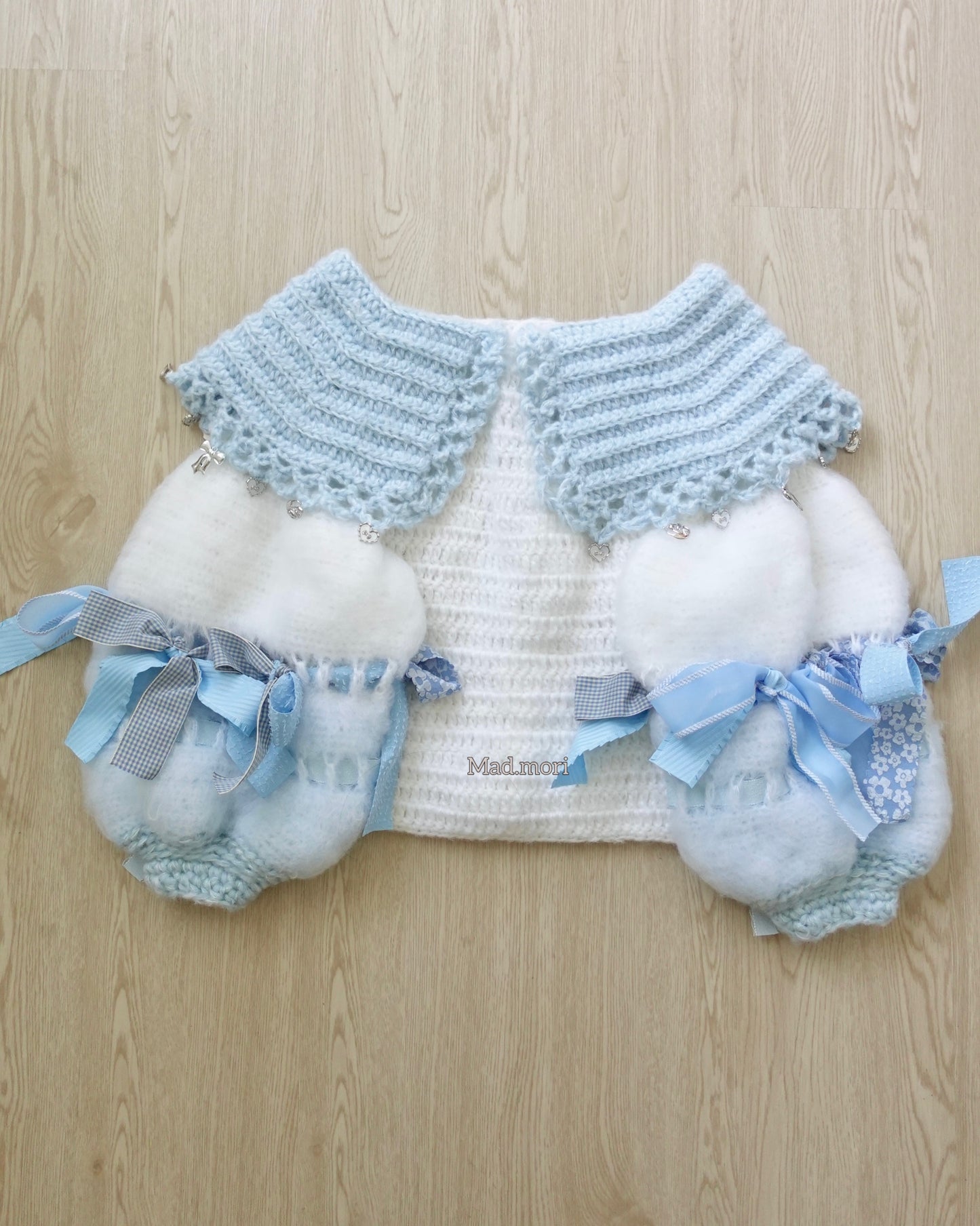 Lunar Peterpan Top「Baby Clound Blue」૮꒰ ˶• ༝ •˶꒱ა ♡🫧𓇼𓏲*ੈ✩‧₊˚🎐