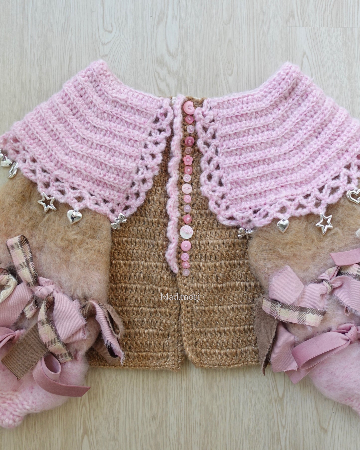 Lunar Peterpan Top「Aloha Pinky」🌸"⡞⠳⣄⣀⣠⠞✿⢷ ֹ۪💞