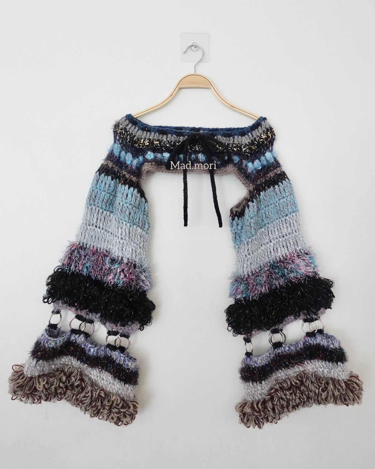 Madmori Fluffy cupcakes shrug top 「Midnight color」