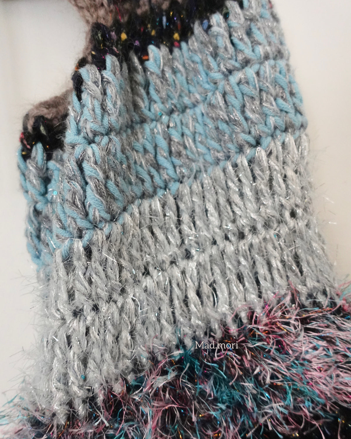 Madmori Fluffy cupcakes shrug top 「Midnight color」