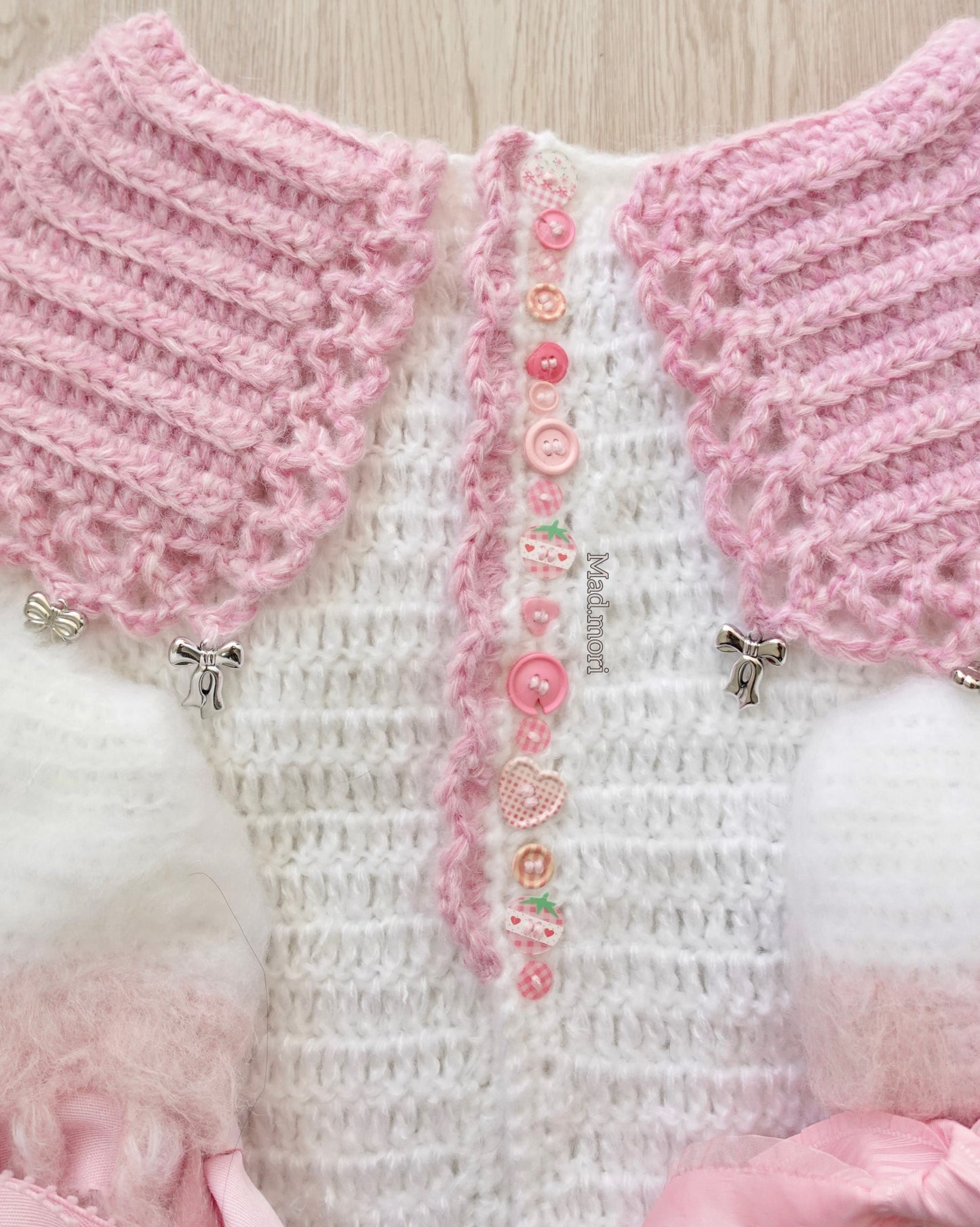 Lunar Peterpan Top「Strawberry Milk pink」໒꒰ྀི˶˃ᆺ˂˶ ꒱ྀིა🐰ྀི